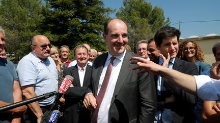 Jean Castex à Avignon (Vaucluse), le 12 mai 2022. (MAXPPP)