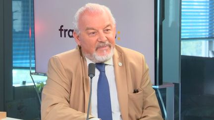 Charles Marinakis, president of Century 21 France, guest of franceinfo, June 26, 2023. (FRANCEINFO / RADIO FRANCE)