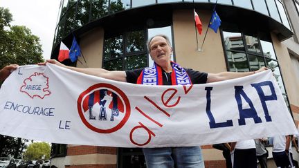 &nbsp; (Un représentant de Luzenac au tribunal administratif de Toulouse, le 26 août  © MAXPPP)