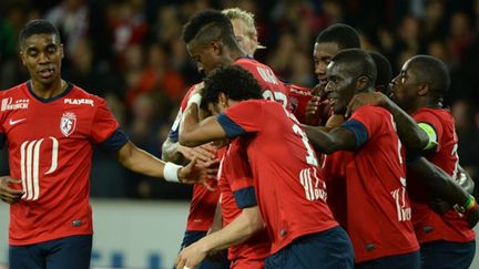 Le LOSC a un pied sur le podium (DENIS CHARLET / AFP)