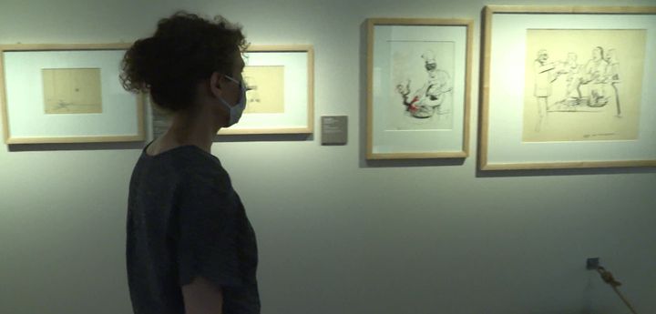 A Besançon, le Musée du Temps consacre une exposition au Tomi Ungerer. (P. Arbez / FranceTélévisions)