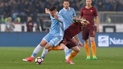 Sergej Milinkovic-Savic face à Radja Nainggolan (SILVIA LORE / NURPHOTO)