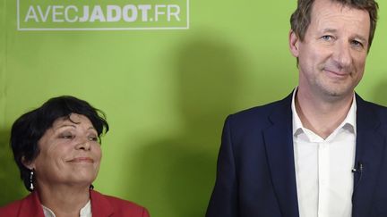 Yannick Jadot, candidat EELV à la présidentielle, au siège écologiste en novembre 2016. (ALAIN JOCARD / AFP)