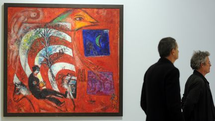 "Chagall, de la poesie a la peinture" 
 (FRED TANNEAU / AFP)