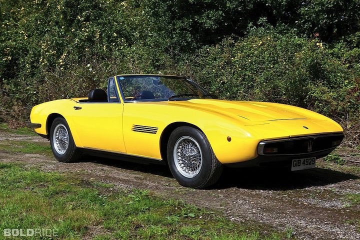 Maserati Ghibli Spyder de 1969
 (Boldride.com)