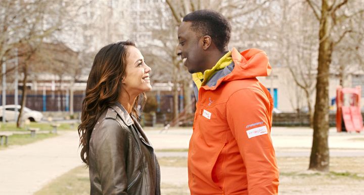 Alice Belaïdi (Nadia) et Ahmed Sylla (Samyr), les deux héros de "L'Ascension".
 (Mars Films)