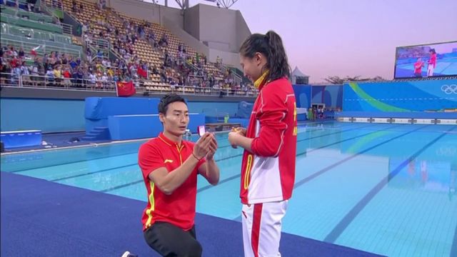 JO 2016 : la plongeuse He Zi repart de Rio avec une demande en mariage