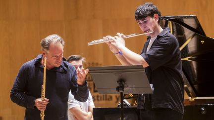 Le flûtiste franco-suisse Emmanuel Pahud sera présent samedi 26 octobre. (WIFREDO GARCiA / EFE)