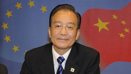 Le Premier ministre chinois Wen Jiabao à Bruxelles (6 octobre 2010) (AFP / John Thys)