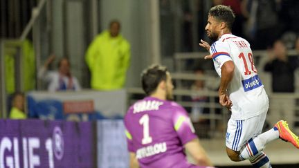 En l'absence d'Alexandre Lacazette, Nabil Fékir sera l'atout offensif majeur de l'OL à Monaco. (PHILIPPE MERLE / AFP)