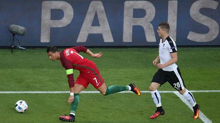 &nbsp; (Le Portugal affronte l'Autriche au Parc des Princes à Paris © MaxPPP)