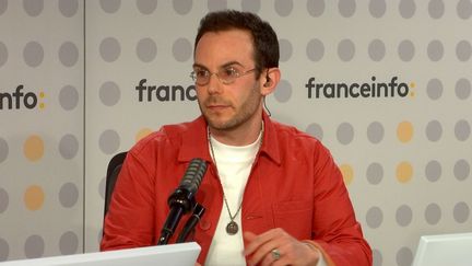 Clément Viktorovitch, le 21 février 2022. (CAPTURE ECRAN / FRANCEINFO)