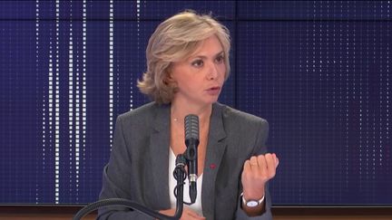 Valérie Pécresse, présidente de la région Île-de-France, invitée de franceinfo le 30 octobre 2020. (FRANCEINFO / RADIO FRANCE)