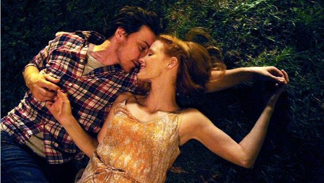 James McAvoy et Jessica Chastain dans "The disappearance of Eleanor Rigby : Them".
 (The Weinstein Company)