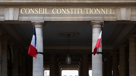 Le siège du Conseil constitutionnel, le 31 mai 2023 à Paris. (VALERIE DUBOIS / HANS LUCAS / AFP)