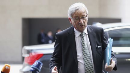 Le pr&eacute;sident de l'Eurogroupe Jean-Claude Juncker le 21 juin 2012 &agrave; Luxembourg (Luxembourg). (FRANCOIS LENOIR / REUTERS)