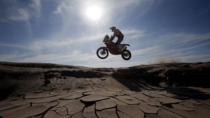 &nbsp; (Marc Coma lors de la sixième étape du Dakar 2015 © Reuters-Jean-Paul Pelissier)