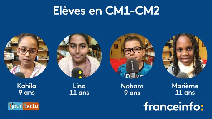 franceinfo junior, une émission en partenariat avec le magazine et site d'actualités pour enfants, 1jour1actu et 1jour1actu.com. (ESTELLE FAURE / FRANCEINFO - RADIOFRANCE)