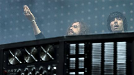 Après une grande tournée consécutive à l'album "Audio, Video, Disco", Justice a mûri son troisième album pendant plus de trois ans (LAURENT GILLIERON / EPA/KEYSTONE)