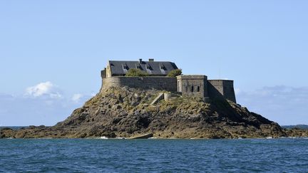 Fort Harbour face à Dinard (Ille-et-Vilaine), l'un des quatre forts érigés par Vauban à la fin du 17e siècle, pour protéger le port de Saint-Malo.
 (MIGUEL MEDINA / AFP)