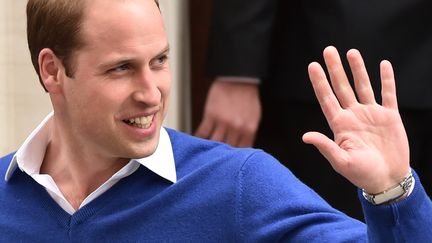 Royal Baby : le prince William se dit "très heureux"