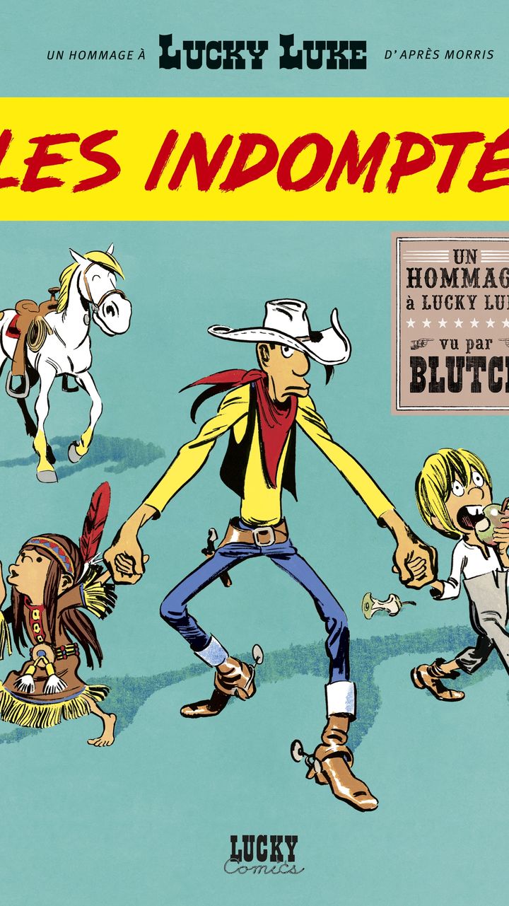 "Les Indomptés", un hommage à Lucky Luke. Blutch. Editions Lucky Comics. 13 euros. (Blutch / Lucky Comics)