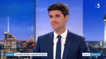 Aurélien Pradié, député LR du Lot (France 3)