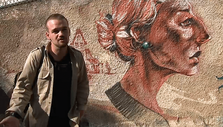 Le street artiste Arkane
 (France 3 / Culturebox )