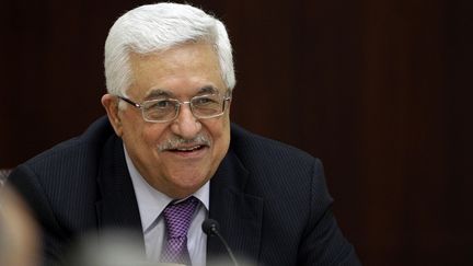 Le pr&eacute;sident de l'Autorit&eacute; palestinienne Mahmoud Abbas &agrave; Ramallah, en Cisjordanie, le 30 janvier 2012. (REUTERS)