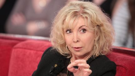 &nbsp; (Maryse Wolinski à Vivement dimanche le 21 décembre 2015 © Maxppp)