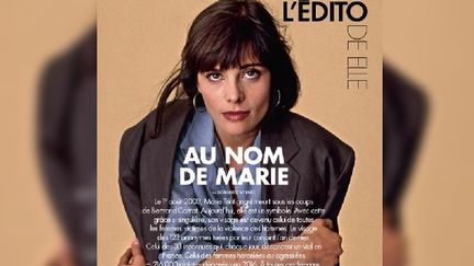 Le magazine "Elle" rend hommage à l'actrice Marie Trintignant, morte en août 2003, dans un plaidoyer contre les violences faites aux femmes. Une réponse adressée aux "Inrocks", qui avaient consacré un dossier au chanteur Bertrand Cantat. (ELLE)