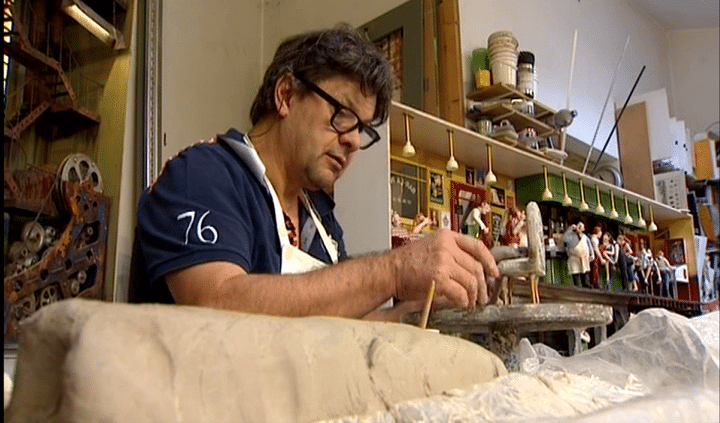 L'artiste dans son atelier
 (France3/culturebox)