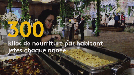 L'Indonésie est le 2eme pays qui gaspille le plus de nourriture au Monde....&nbsp;C'est particulièrement vrai lors des mariages.Une ONG a décidé d'y remédier. (France 24)