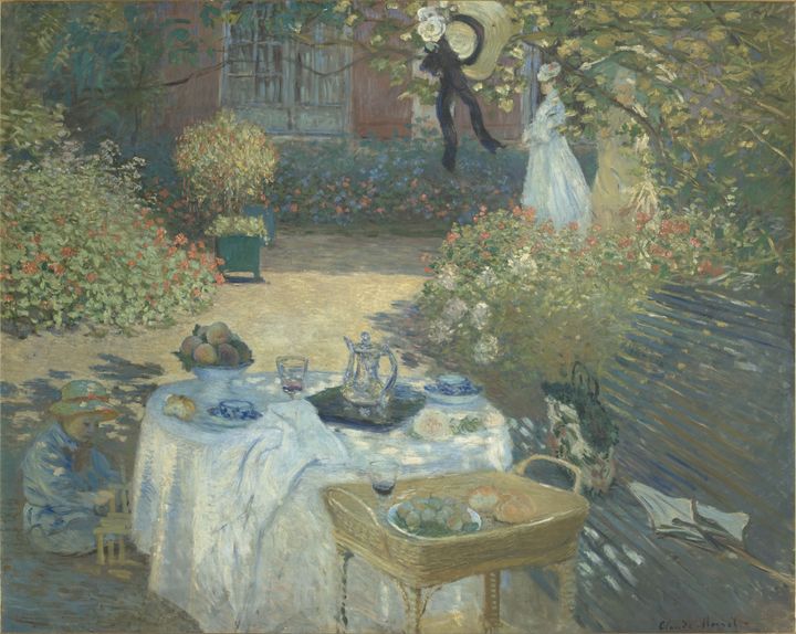 Claude Monet (1840-1926), "Le déjeuner", vers 1873, musée d'Orsay,&nbsp; (Photo © RMN-Grand Palais (Musée d’Orsay) / Hervé Lewandowski)