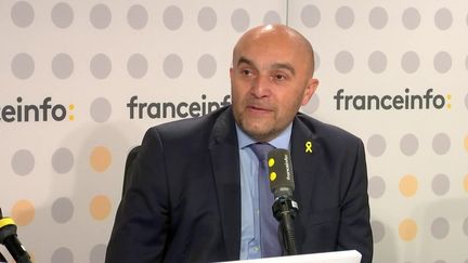 L'ambassadeur de France en Israël Frédéric Journès, invité de franceinfo mercredi 7 février. (FRANCE INFO/RADIO FRANCE)