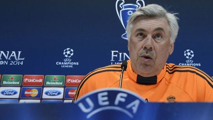 L'entraîneur du Real Madrid, Carlo Ancelottti