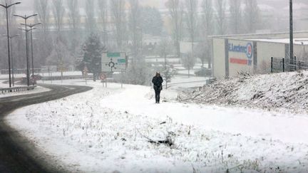 La neige s'abat sur les Hautes-Pyrénées