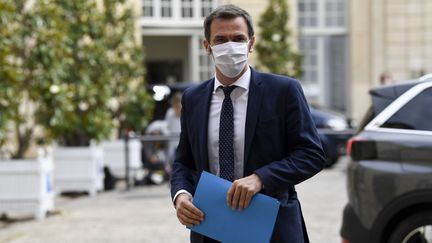 Le ministre de la Santé Olivier Veran à l'hôtel Matignon à Paris, le 17 juillet 2020. (BERTRAND GUAY / AFP)