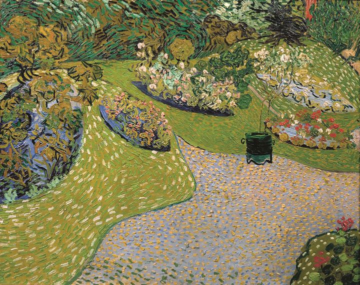 Vincent Van Gogh (1853-1890), Jardin à Auvers-sur-Oise, entre le mercredi 18 et le vendredi 20 juin 1890, (Collection particulière)