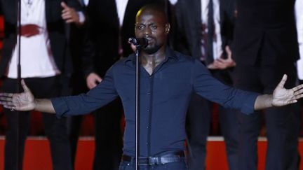 Kery James le 7 septembre 2013 aux Jeux de la Francophonie.
 (Valery Hache / AFP)