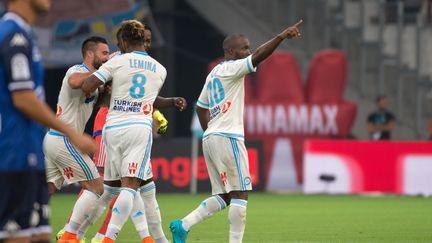 Lassana Diarra n'avait jamais joué en Ligue 1 avant le match face à Troyes (BERTRAND LANGLOIS / AFP)