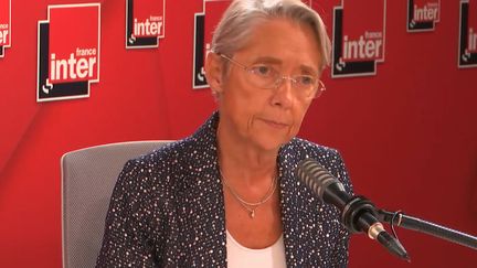 Elisabeth Borne,&nbsp;ministre du Travail était l'invité de France Inter, le 28 octobre 2021.&nbsp; (FRANCE INTER)