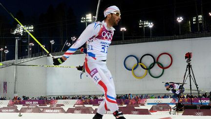 Martin Fourcade double champion olympique (KIRILL KUDRYAVTSEV / AFP)