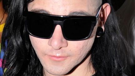 Skrillex, DJ phénomène. Avril 2011.
 (Michael Tullberg / GETTY IMAGES NORTH AMERICA / AFP)