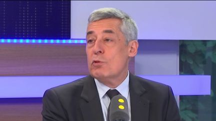 Henri Guaino, sur franceinfo, le 28 septembre 2019. (FRANCEINFO / RADIOFRANCE)