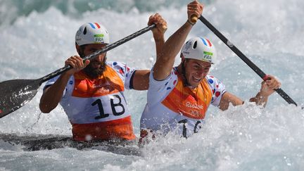 Gauthier Klauss et  Matthieu Péché ont navigué jusqu'au podium du C2