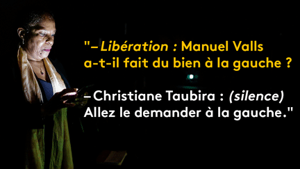 L'ancienne ministre Christiane Taubira, le 11 septembre 2016 dans "Libération". (MAXPPP)