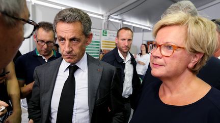 Catherine Vautrin, porte-parole de Nicolas Sarkozy (FRANCOIS NASCIMBENI / AFP)