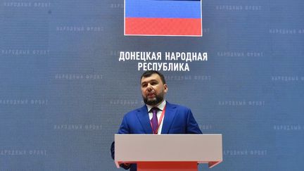 Denis Pouchiline, le 16 juin 2022 à Saint-Pétersbourg (Russie). (OLGA MALTSEVA / AFP)