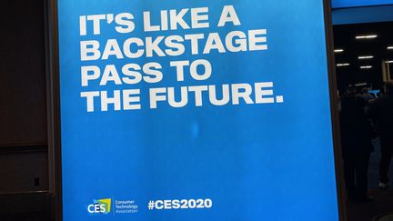 La section "Tech for a better world" du CES de Las Vegas récompense les innovations positives.&nbsp; (JEROME COLOMBAIN / RADIO FRANCE)